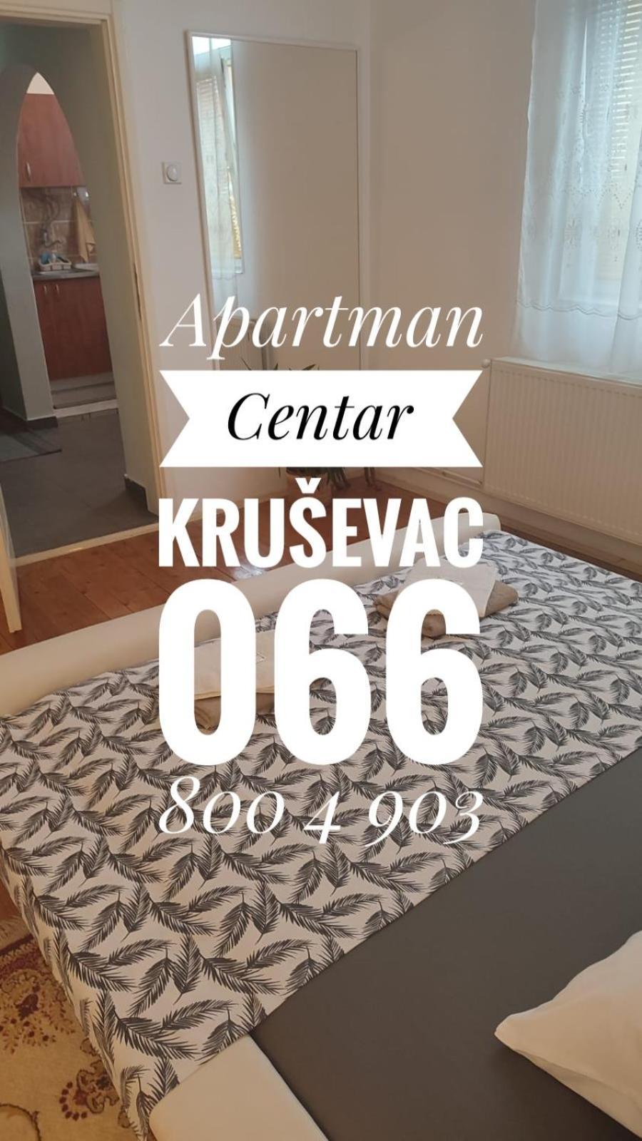 Apartman Centar Kruševac Exterior foto
