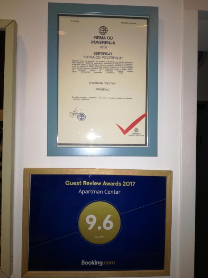 Apartman Centar Kruševac Exterior foto